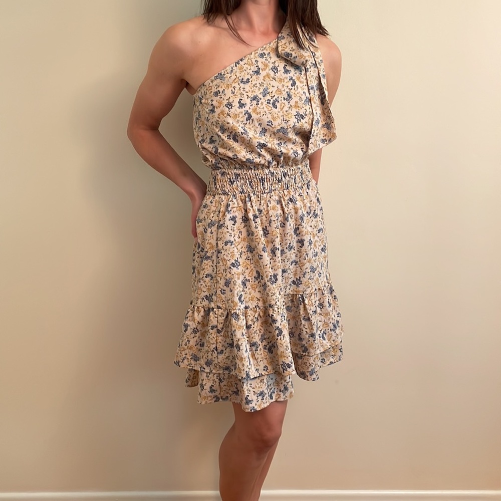 One shoulder Summer Dress